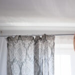 Temporary curtain during renovation