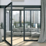 Curtains for sliding glass doors