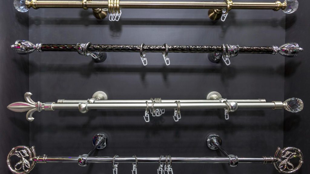 5898 Types of Adjustable Curtain Rods